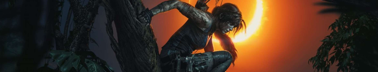 HEADBANNER Shadow of Tomb Raider Burning Sunset Edition