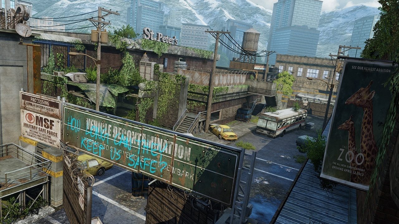 The Last of Us - Verlassene Gebiete Maps - Busdepot