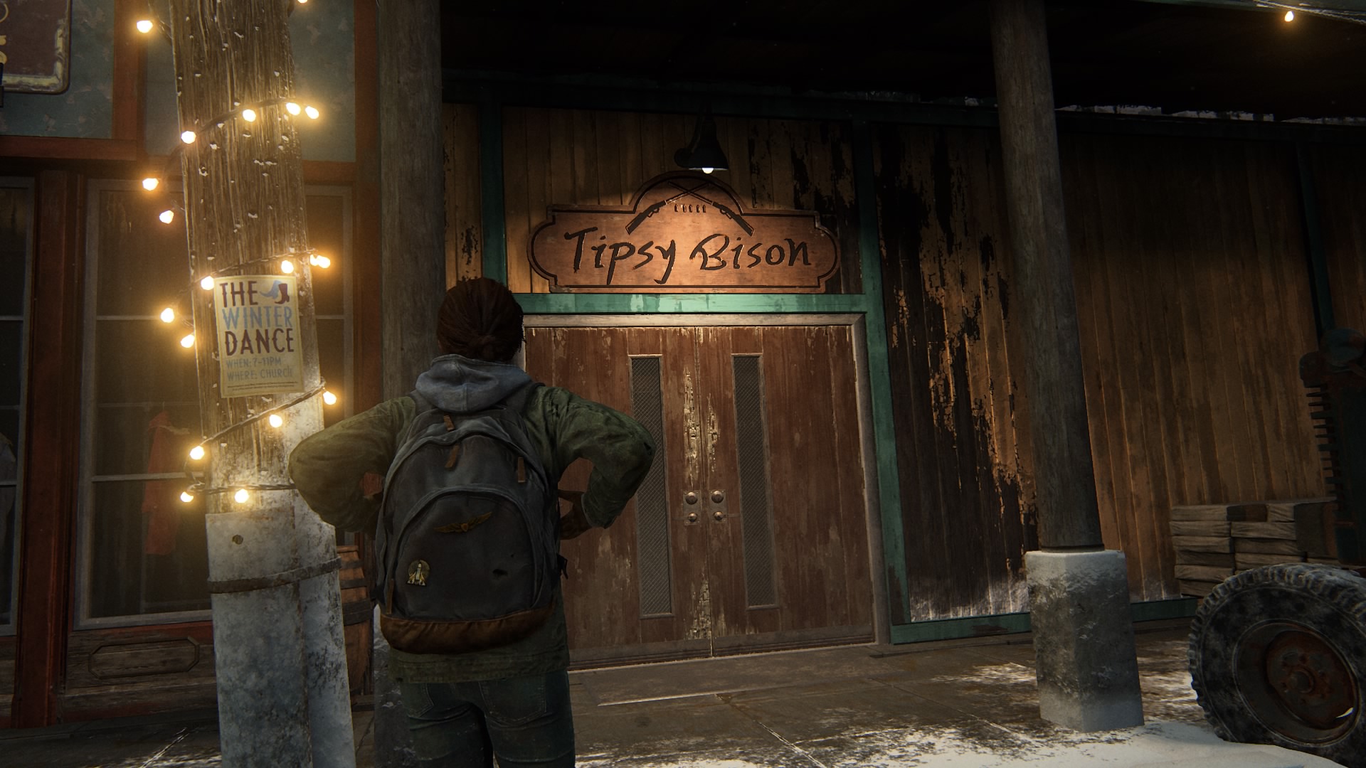 Das Tipsy Bison Ist Der Lokale Treffpunkt.