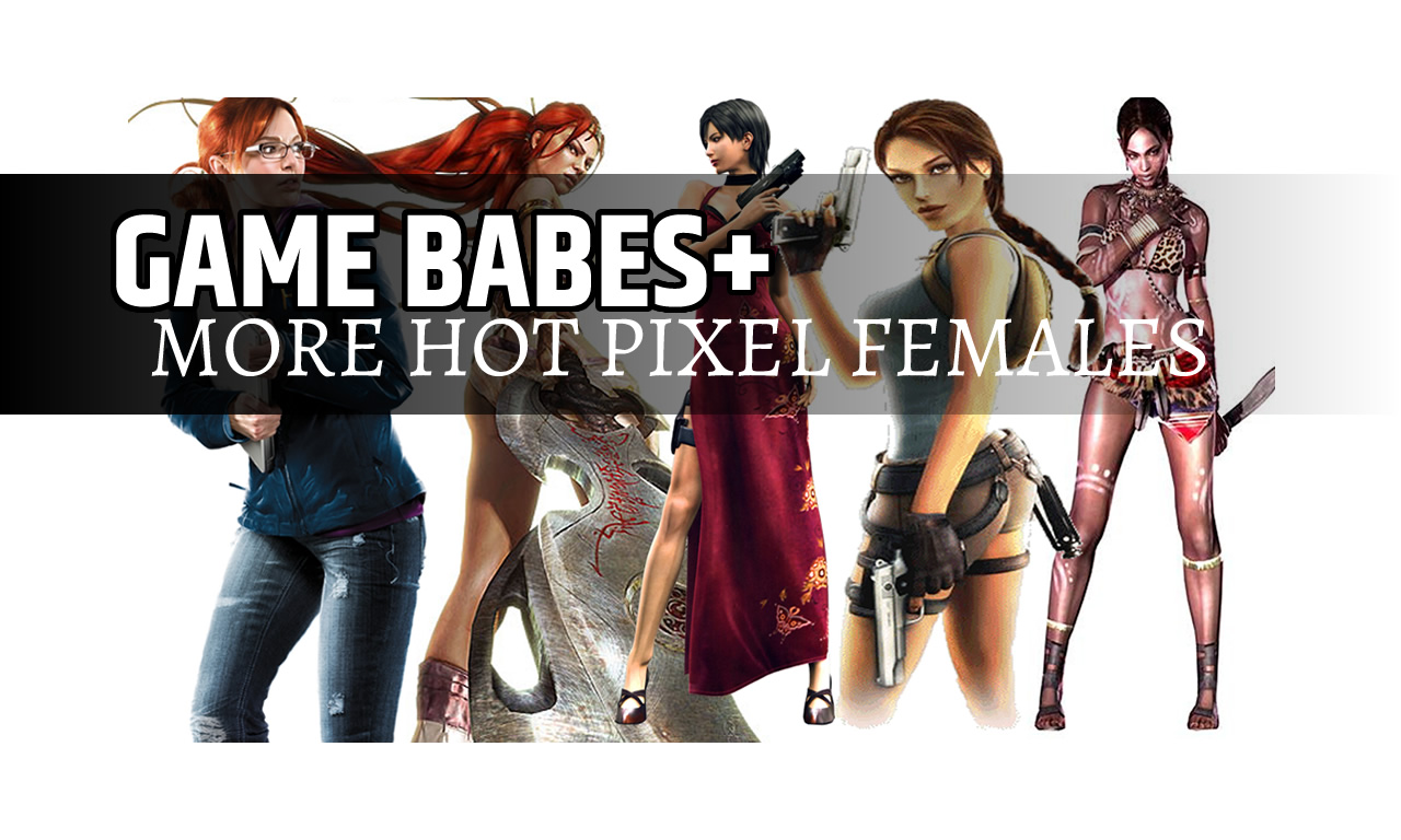 GAME BABES more hot pixel females