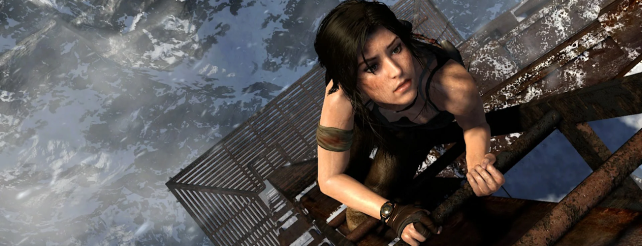 Tomb Raider Headbanner groß