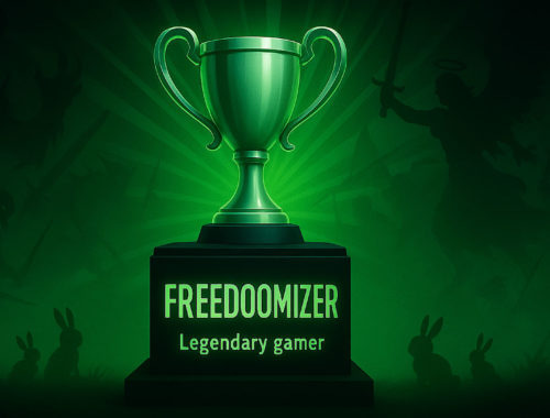 FREEDOOMIZER Platin-Trophäe Epic Battle Good vs. Evil